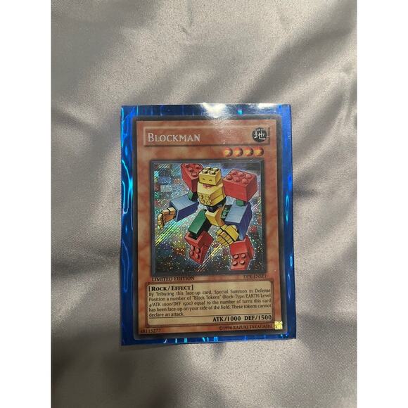 Yu-Gi-Oh! Blockman Duelist DPK-ENSE1 Limited Secret Rare NM - Picture 4 of 4
